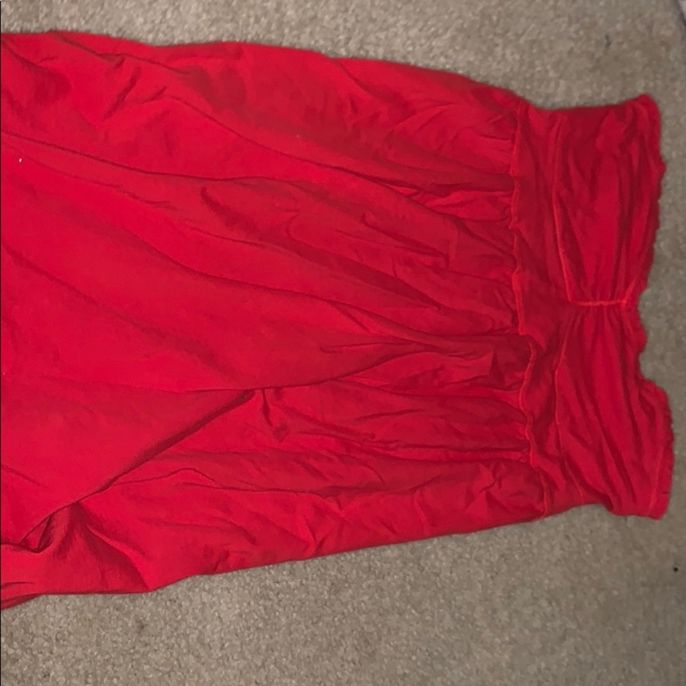 Red dress